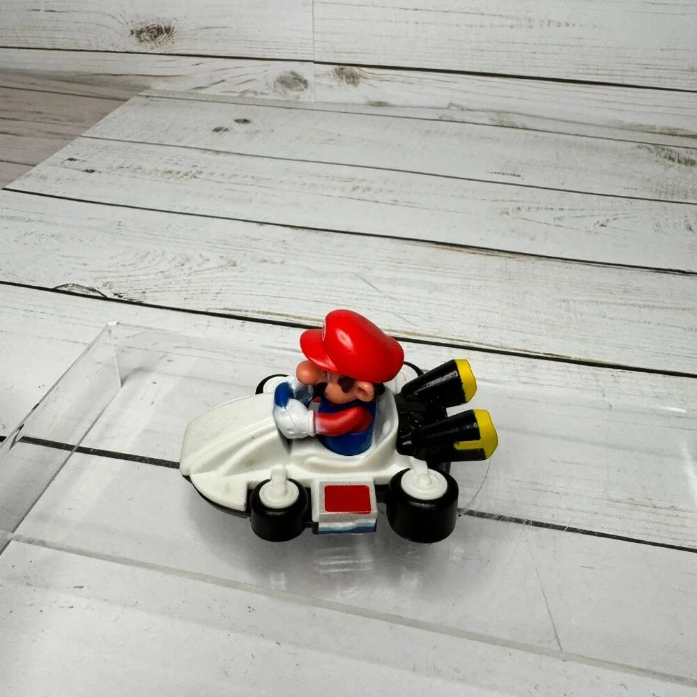 Mario & Luigi Kart Pull Back Cars Nintendo‎ McDonald's Happy Meal Toys Vintage
